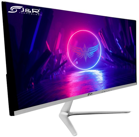 Monitor J&R Curvo 27 Pulgadas 75 Hz