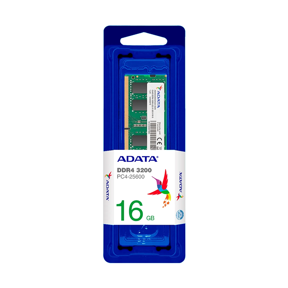 Memoria Adata Ddr4 16Gb 3200 Portatil