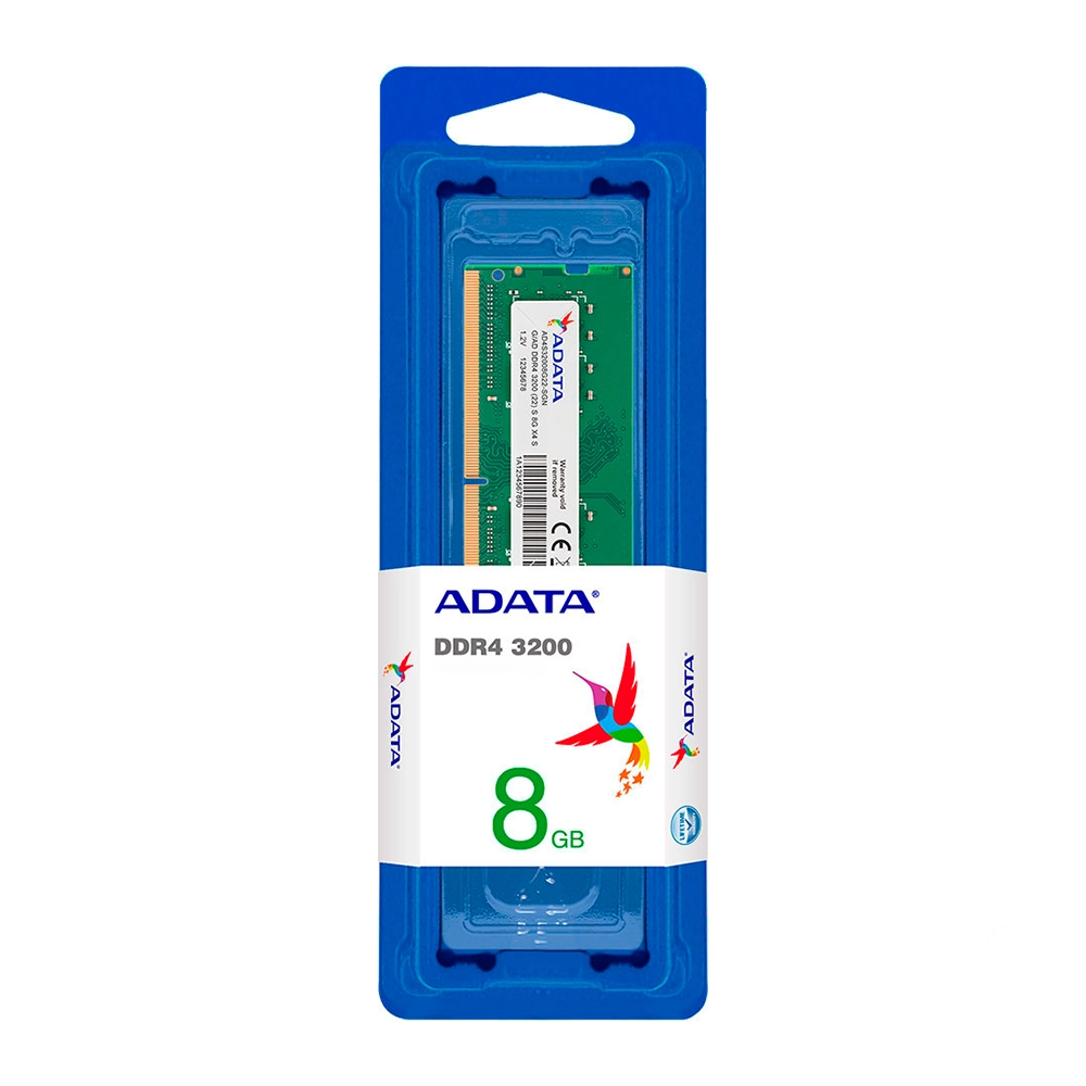 Memoria Ddr4 8Gb Pc Adata 3200