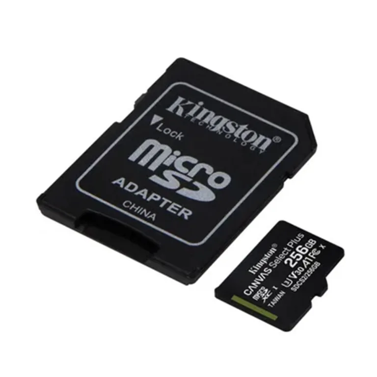 Memoria Micro SD Kingston 256GB Ultra Rápida UHS-I U3 V30