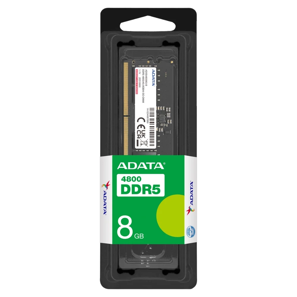 Memoria RAM Adata para portátil y AIO DDR5 8GB 4800 Mhz