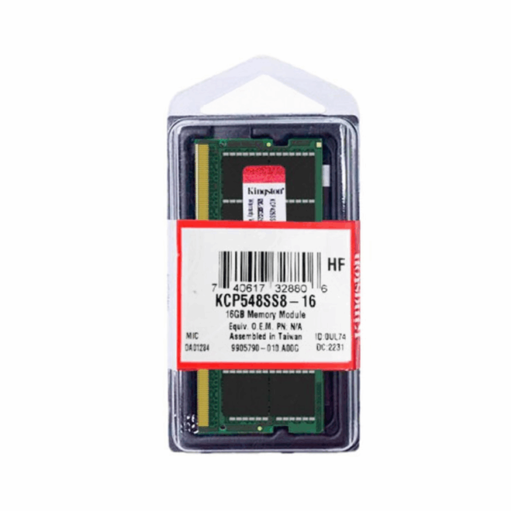 Memoria RAM DDR5 16GB 5600MHz para Portátil Kingston