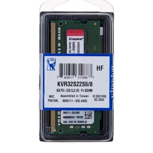 Memoria RAM Kingston DDR4 8GB 3200 MHz