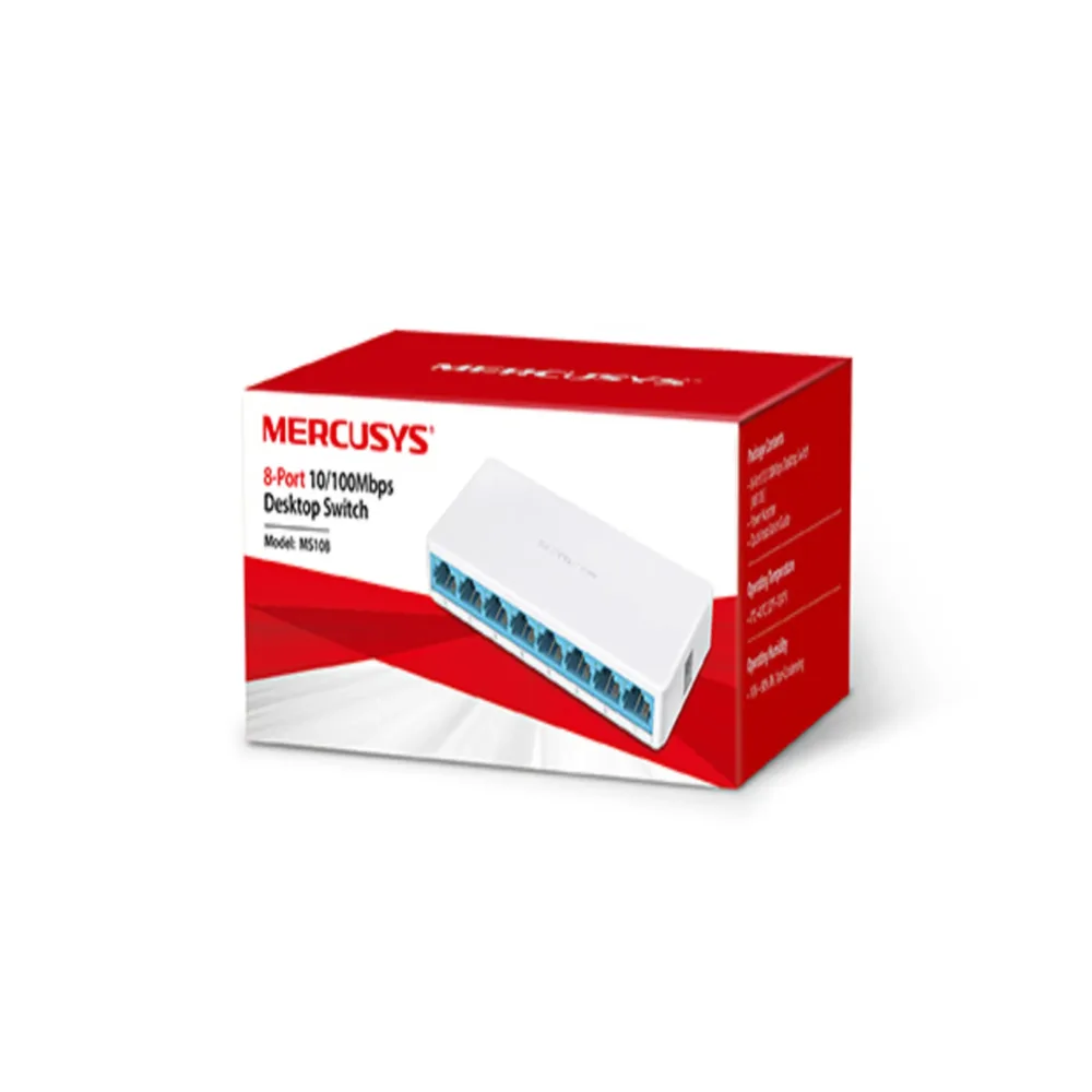 Mercusys Ms108 Switch 8 Puertos 10/100