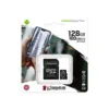 MicroSDXC Kingston Canvas Select 128GB Clase 10 A1 + Adaptador SD