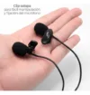 Micrófono de Solapa J&R – Condensador Omnidireccional para Teléfono