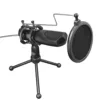 Micrófono transmisiónUSB Trust GXT232 Mantis Negro