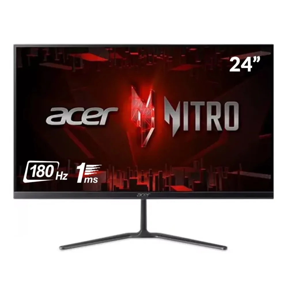 Monitor Acer Nitro KG240Y 23.8" Full HD 180Hz HDR10 Gaming Pro