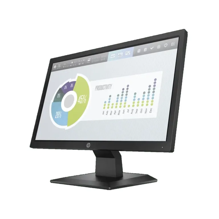 Monitor HP 19.5'' P204v Pantalla LED Antirreflejo Ajustable Oficina