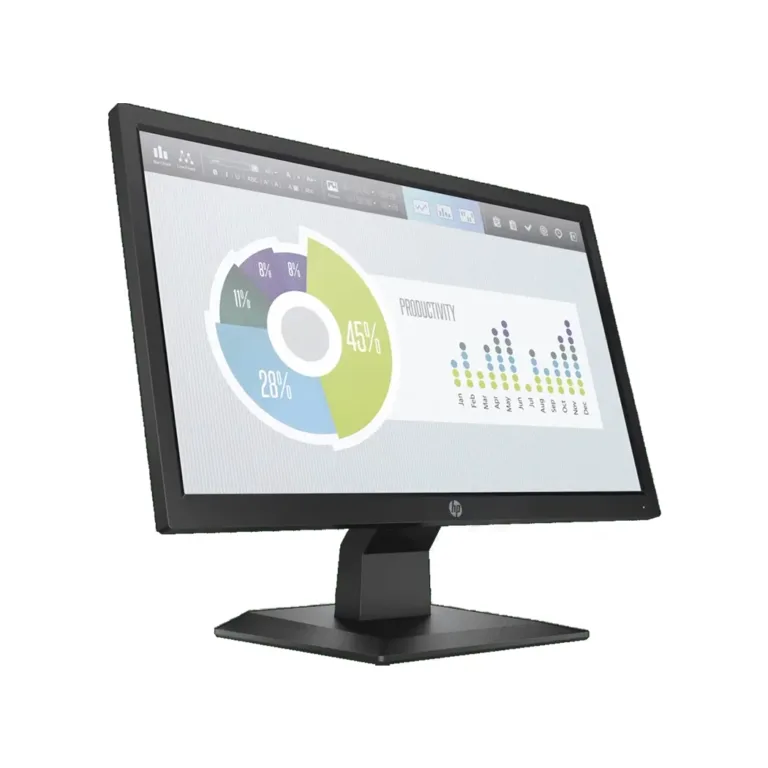 Monitor HP 19.5'' P204v Pantalla LED Antirreflejo Ajustable Oficina