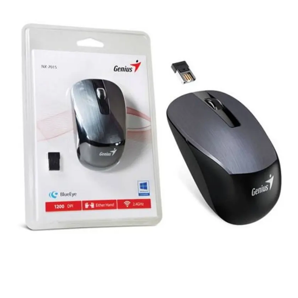 Mouse Genius Inalambrico Nx-7015 Gris