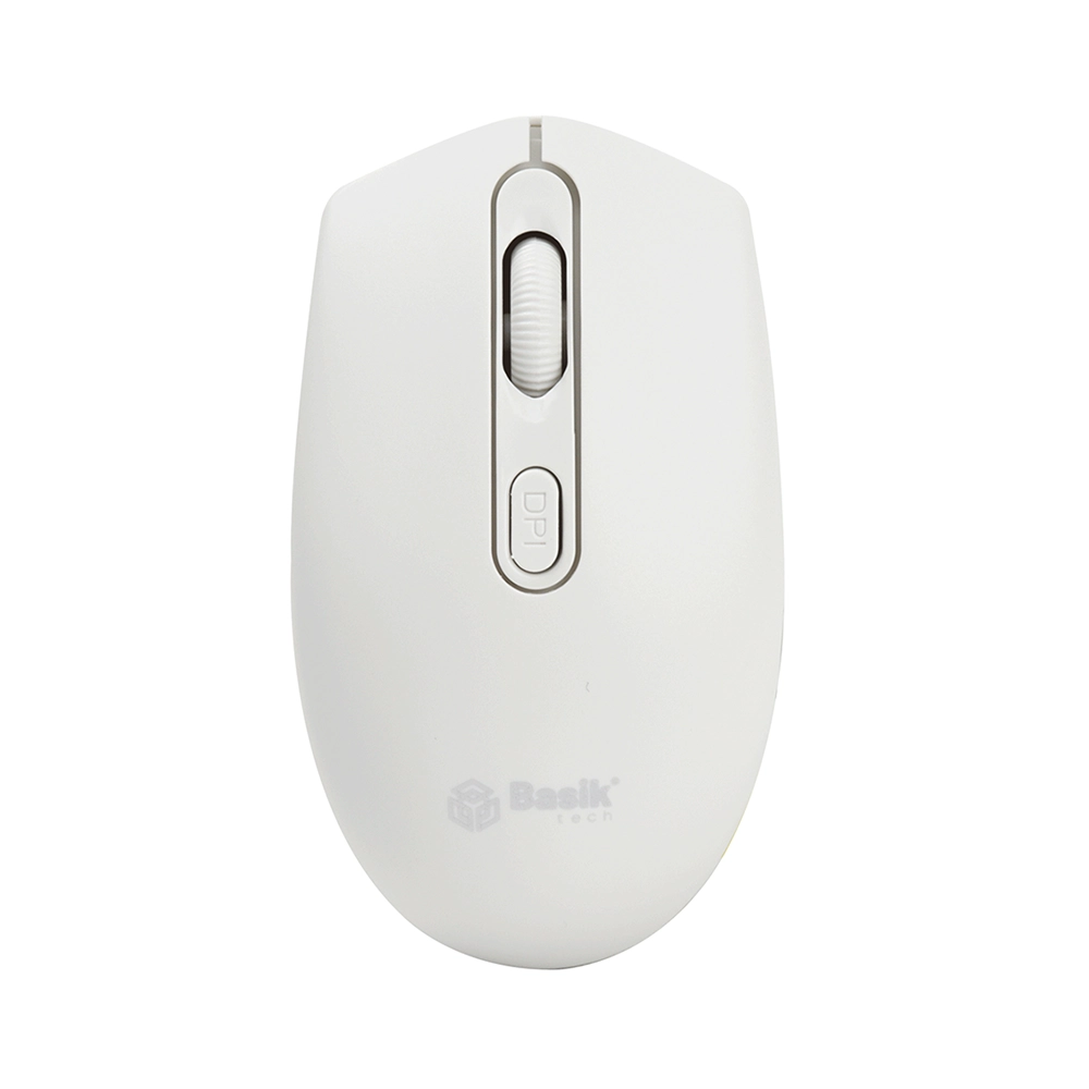 Mouse Inalambrico Basik Jaltech Blanco
