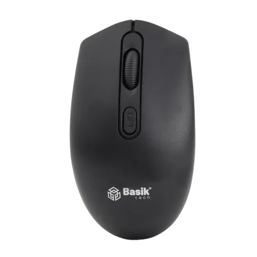 Mouse Inalambrico Basik Verde