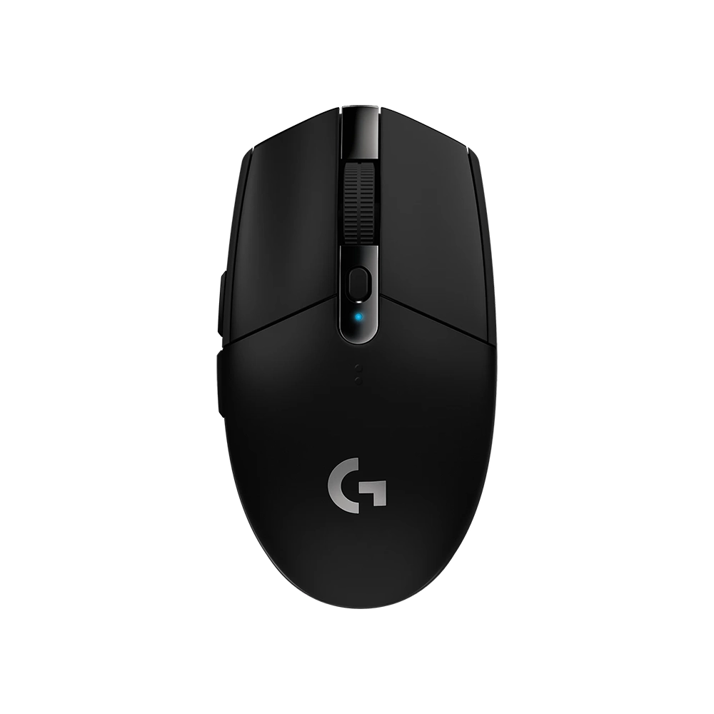 Mouse Inalámbrico Gaming Logitech G305 Negro Sensor HERO 12000 DPI