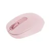 Mouse Inalámbrico M196 BT Rosa Pink Compacto Bluetooth Moderno