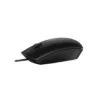 Mouse Óptico Dell MS116 Negro Ergonómico Precisión Profesional