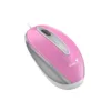 Mouse Óptico Genius DX-Mini USB Pink – 1000 DPI, Compacto, 3 Botones