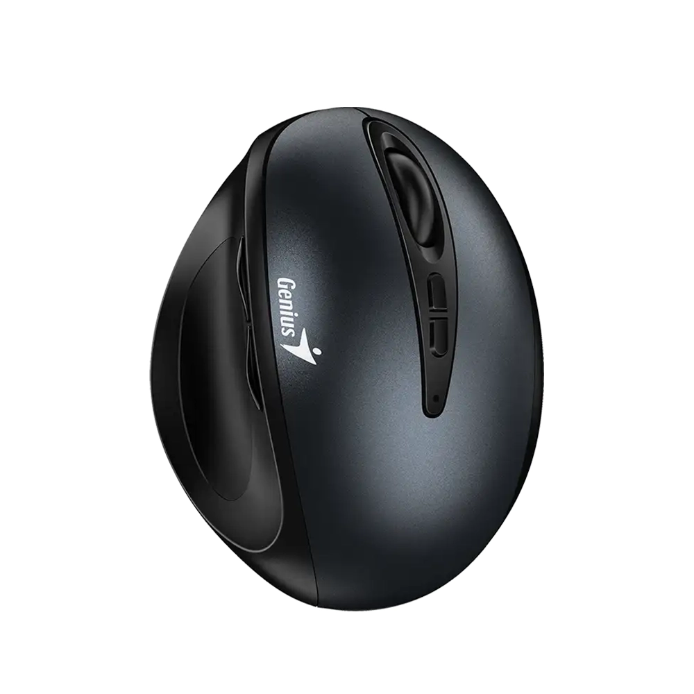 Mouse Vertical Genius Ergo 8300S Ergonómico Iron Grey 7 Botones