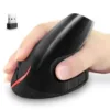 Mouse Vertical Inalámbrico Basik BSK-VERT-I Ergonómico Recargable