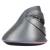 Mouse Vertical Recargable RGB 7D – Ergonómico, Inalámbrico y Personalizable