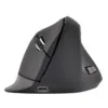 Mouse ergonómico recargable J&R MIJR-024, 6 botones, DPI ajustable, negro