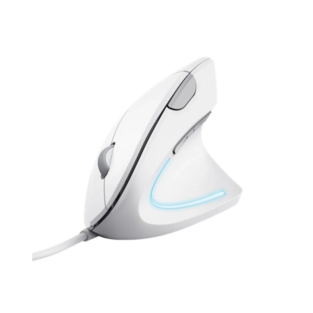 Mouse Trust Verto ergonómico Vertical blanco