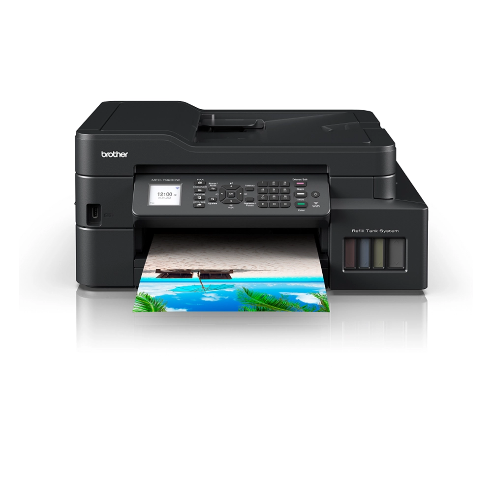 Multifuncional Brother MFC-T920DW Tinta Continua WiFi 30ppm 2 Años Garantía