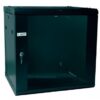 Gabinete de Pared Rack POWEST – Para Equipos de Red 5U a 11U, Puerta de Vidrio, Calibre 18