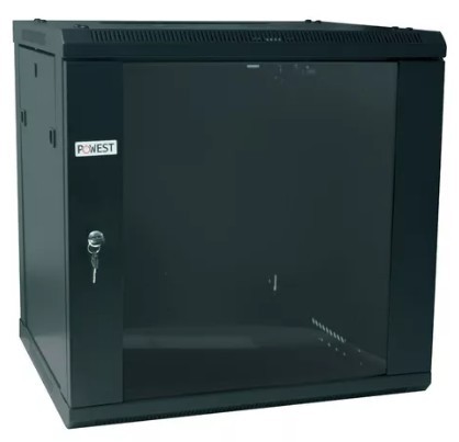Gabinete Metálico de Pared 60x50x9U Tipo Rack 19" POWEST
