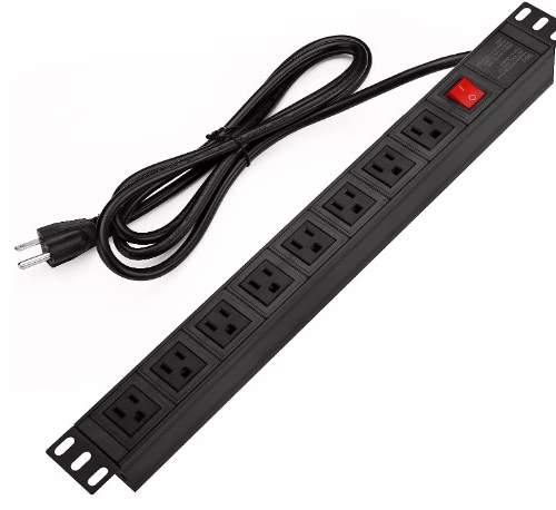 Multitoma Tierra Aislada 6 Salidas -Rack Pdu
