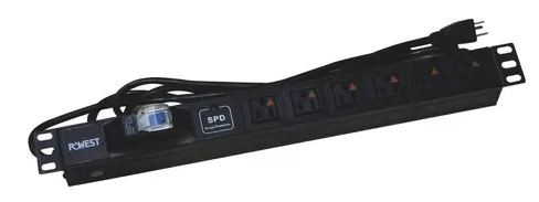 Multitoma Tierra Aislada 6 Salidas Rack Pdu