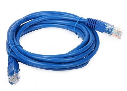 Patch Cord UTP Cat 6A POWEST 10FT Azul, Blindado, Alta Velocidad