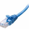 Patch Cord UTP Cat 6A Azul 3FT Powest – 100% Cobre, Alta Velocidad y Confiabilidad