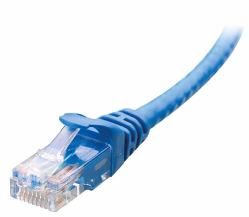 Patch Cord UTP Cat 6A Azul 3FT Powest – 100% Cobre, Alta Velocidad y Confiabilidad