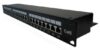 Patch Panel 24 Puertos Cat 6 – Powest | Snap-in, con conexión a tierra, para Rack 19”