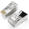 Conector RJ45 Cat 6A FTP Metálico – Pack x10 Unidades, Blindado