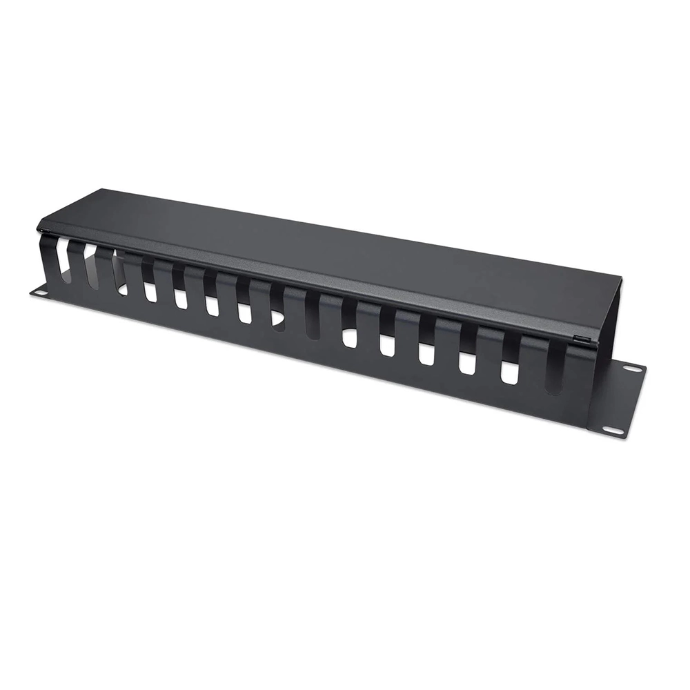 Organizador Horizontal Metálico 2U para Rack 19” – Powest
