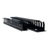 Organizador Horizontal Plástico 1U para Rack 19” – Powest