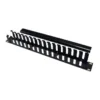 Organizador Horizontal Plástico 1U para Rack 19” – Powest