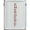 Botón de Pánico Personal PB67A Emergency – Blanco, Contacto NC/NO, 12-24VDC