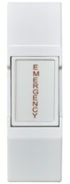 Botón de Pánico Personal PB67A Emergency – Blanco, Contacto NC/NO, 12-24VDC