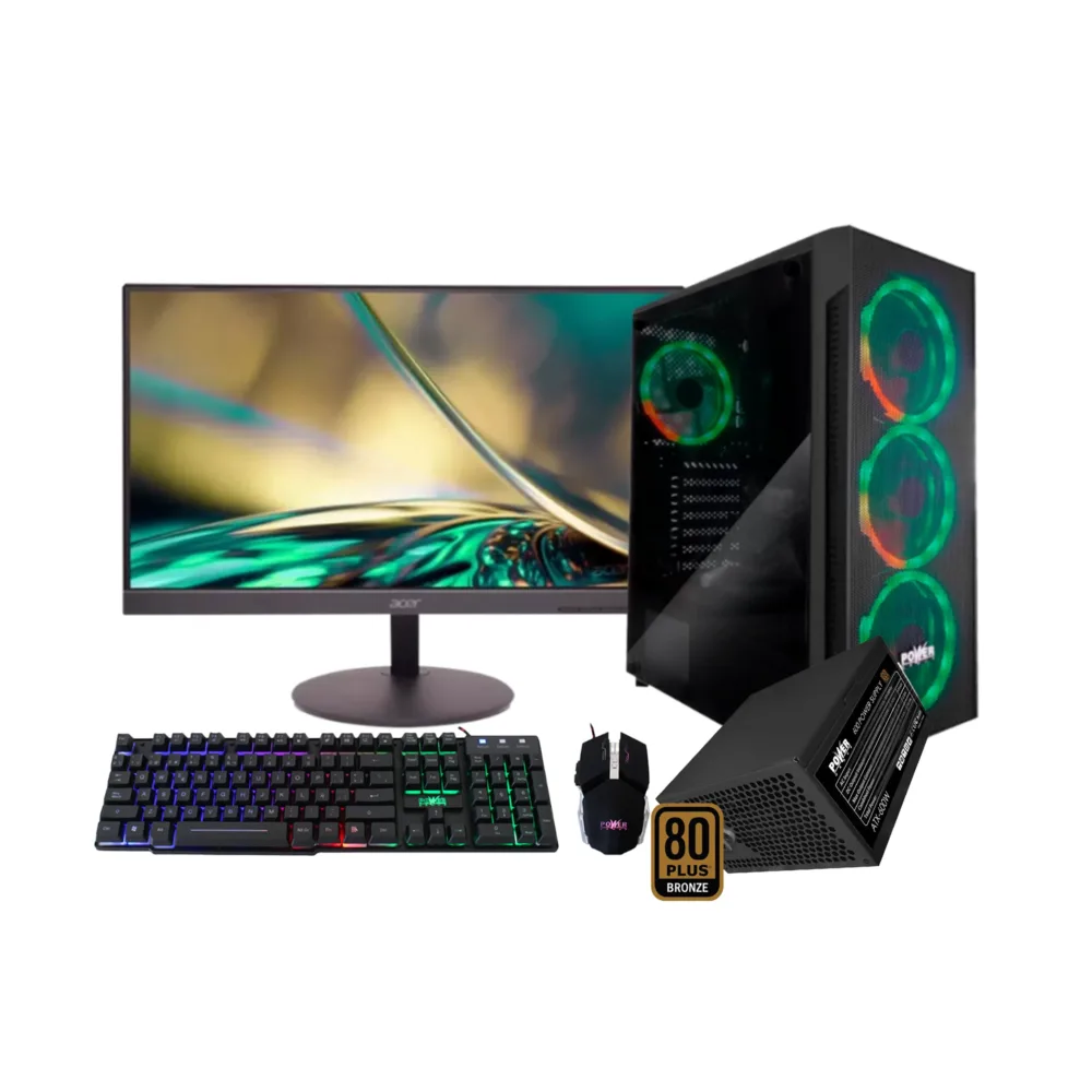 PC para Escritorio Core i7 12700, 16GB RAM, 512GB SSD, Wifi, Fuente Real 600w Bronze