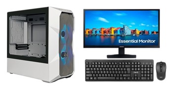 PC AMD Ryzen 5-5600GT, 16GB RAM, SSD 512GB, RTX 3050 6GB, Monitor 22", Linux