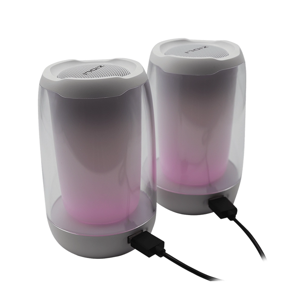 Parlantes Bluetooth Zidli D81 Doble Conexión Sonido Cilíndrico Premium