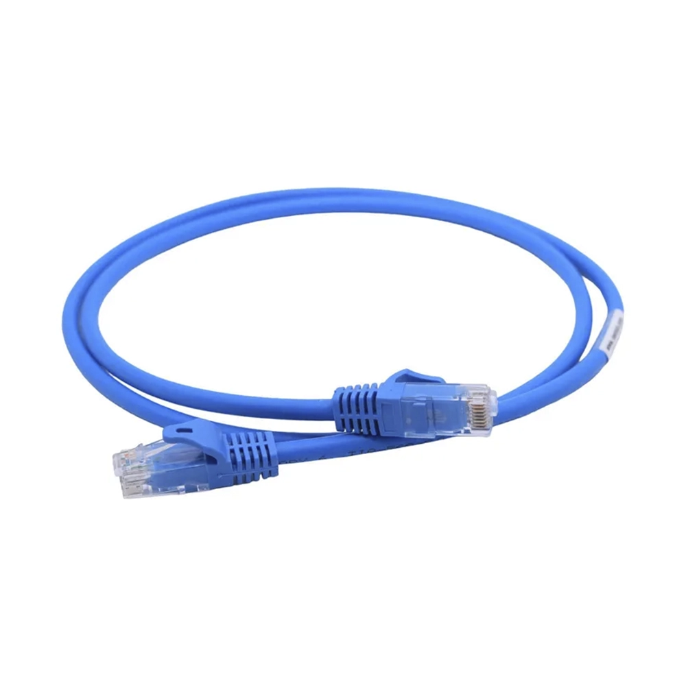 Patch Cord UTP Cat 6A Azul 5 Ft – Alto Desempeño para Redes de Voz y Datos
