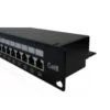 Patch Panel Cat 6A 24 Puertos 1U Rack con Etiquetas Intercambiables