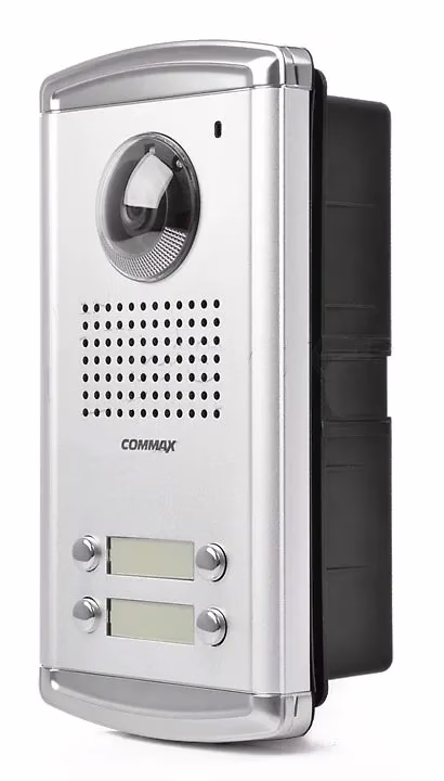 Placa de Videoportero DRC-4AC2 para 4 Usuarios – Acero Inoxidable con Cámara a Color e IR