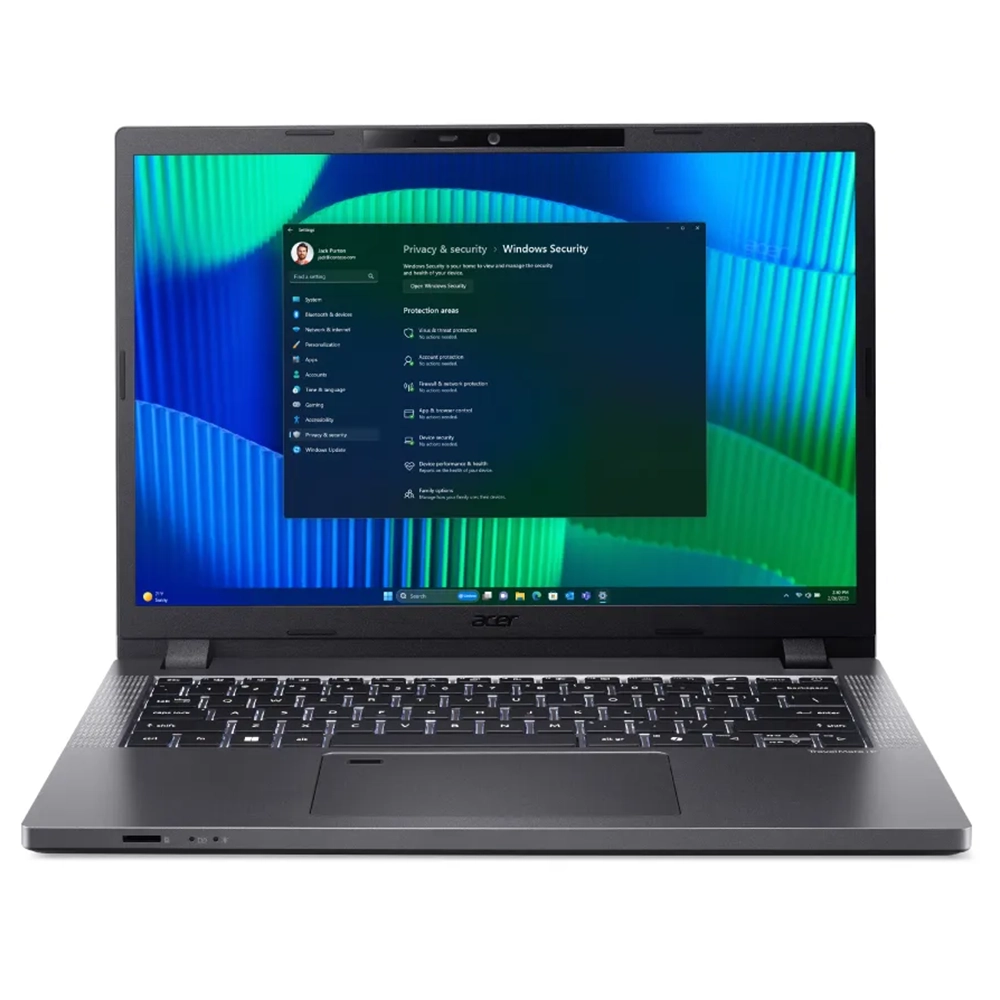 Portátil Acer TravelMate 14" AMD Ryzen 5 PRO 7535U 16GB 512GB SSD Windows 11 Pro 1Y