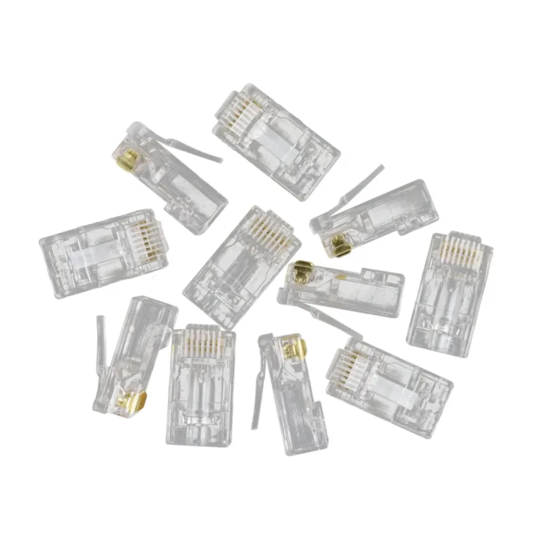 Conector RJ45 EZ Cat 6 Jaltech 10 Unidades Instalación Fácil