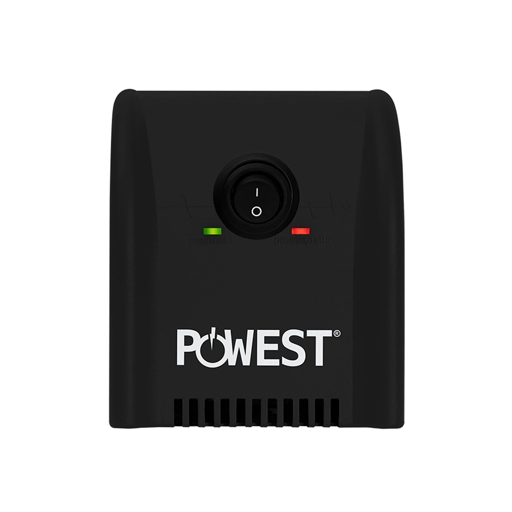 Regulador de Voltaje Powest 2200VA 8 Tomas Protección Total